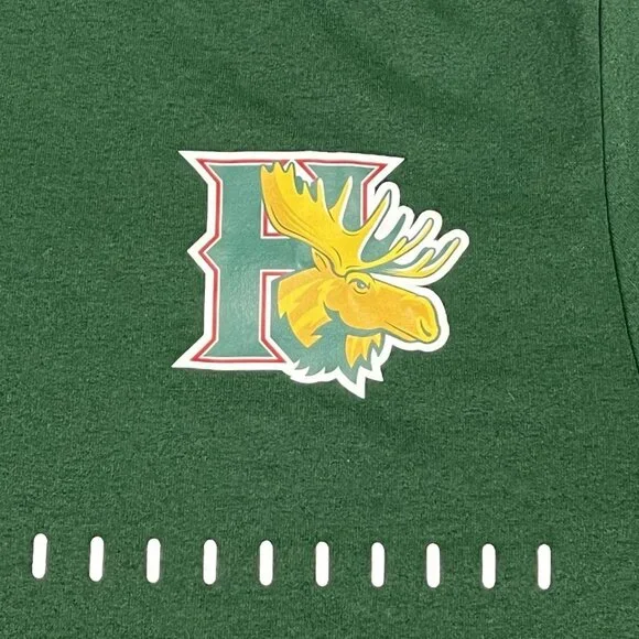 Halifax Mooseheads Under Armour UA Vanish Polo Mens Small Green NWT - Picture 6 of 16